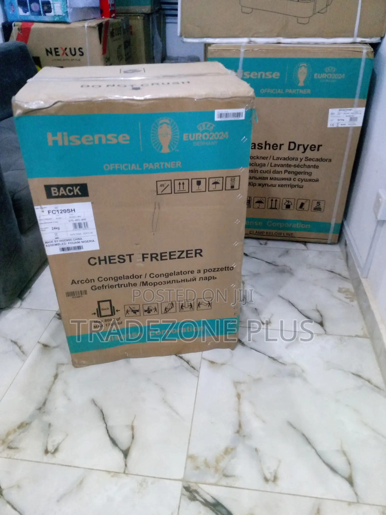 Fast Freezing Hisense Single Door 95L Chest Freezer