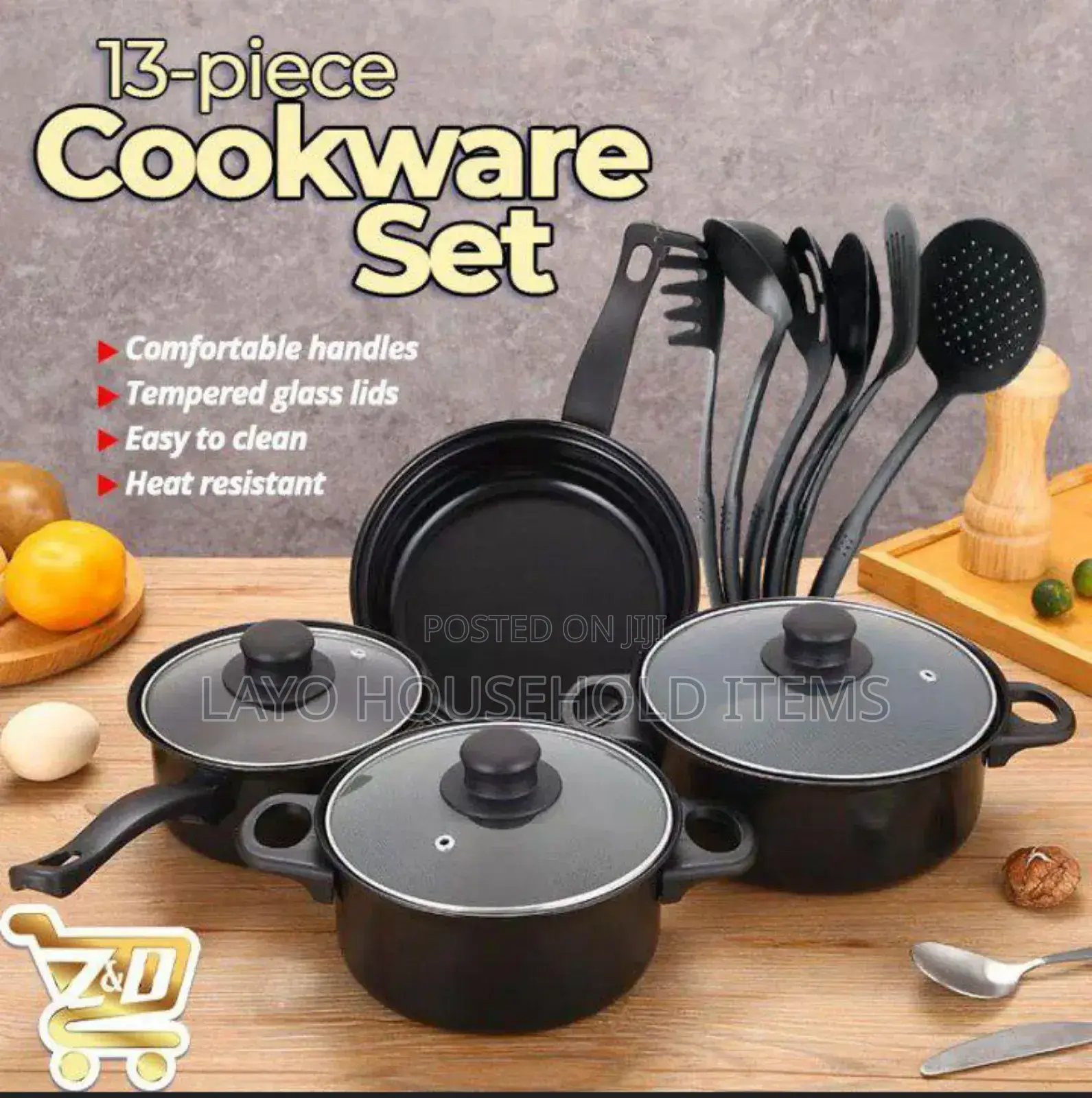 13pcs Cookware Set