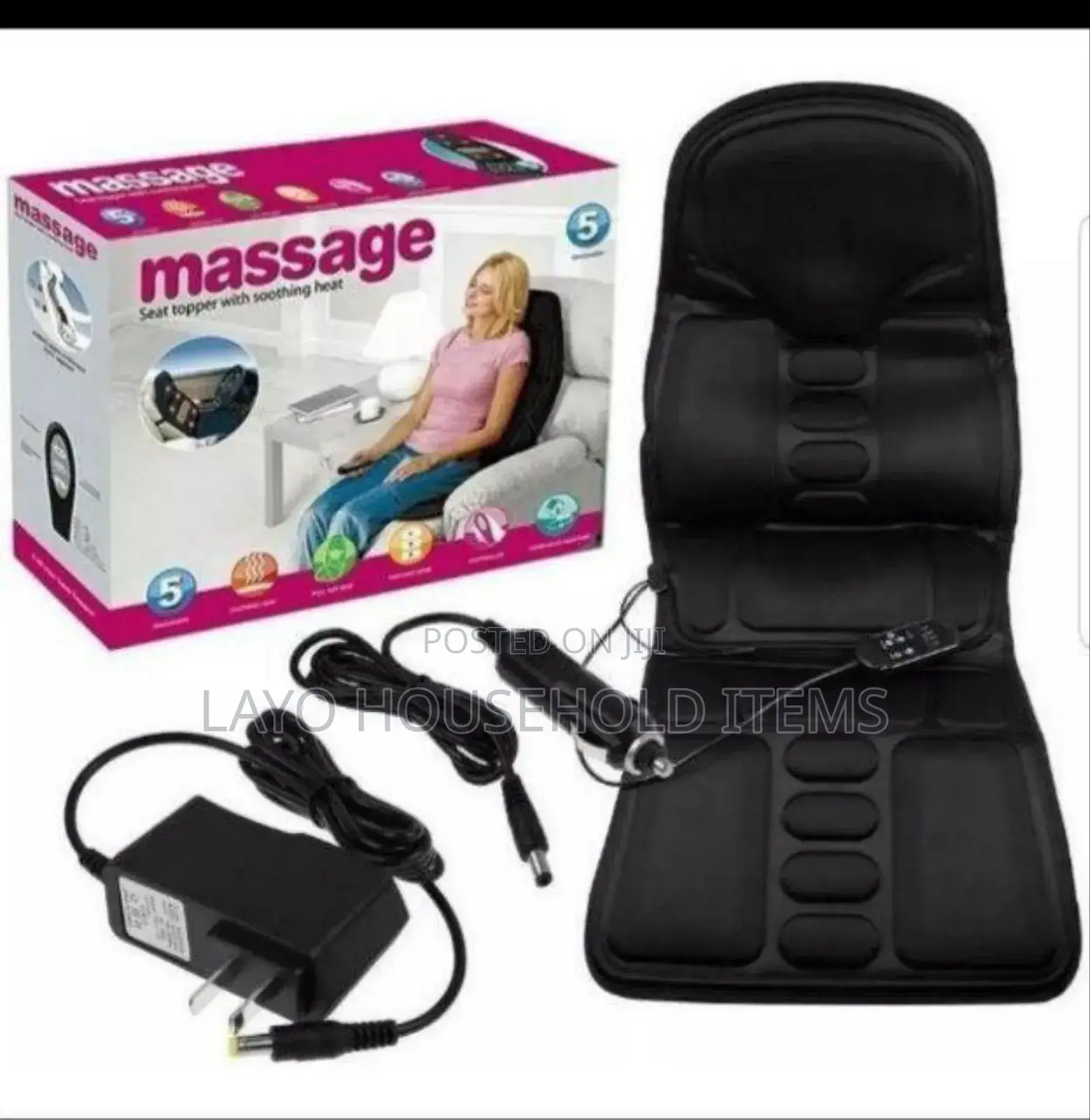 Robotic Cushion Massager for Cars and Home Use