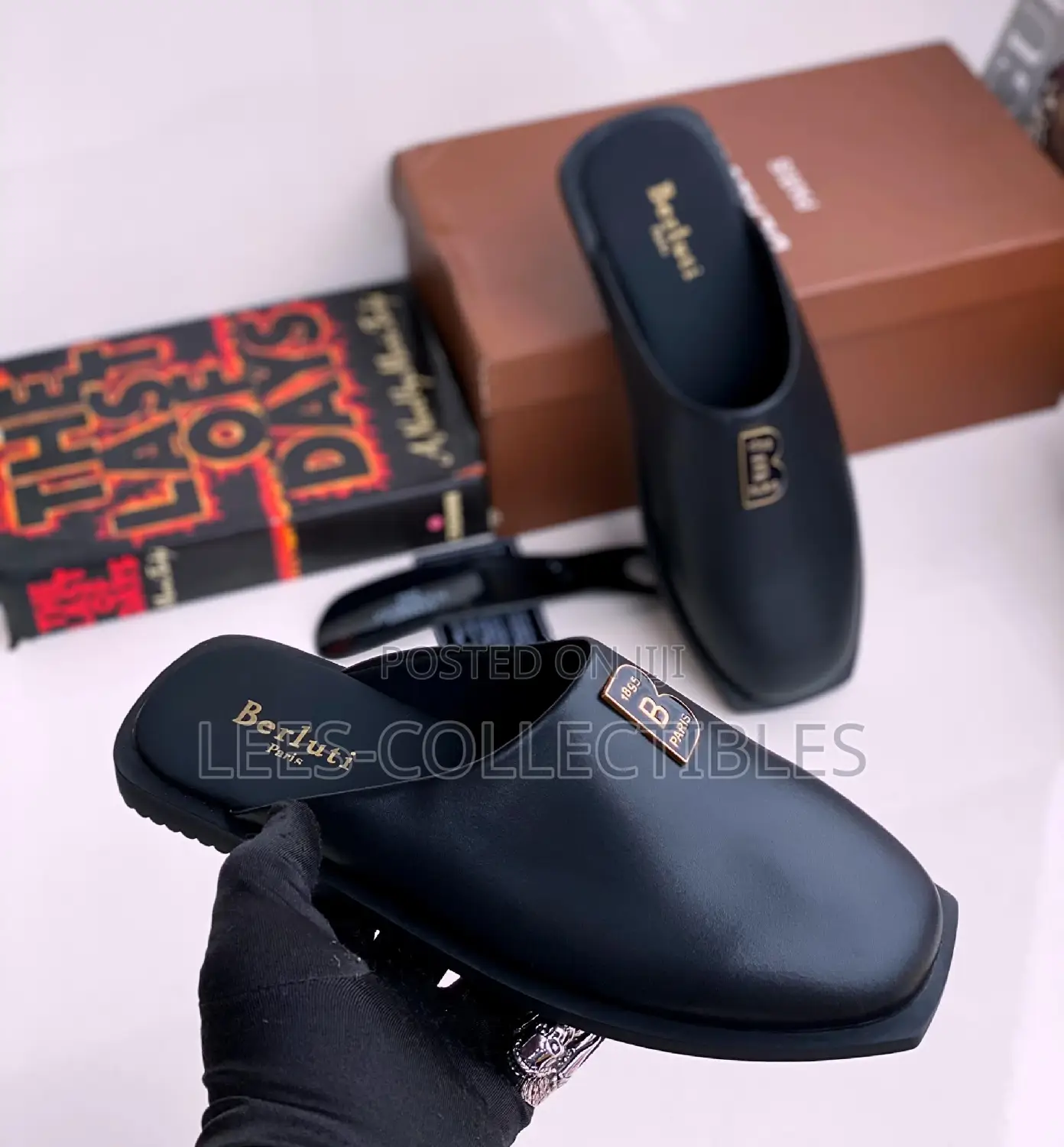 Original Berluti Half Shoes