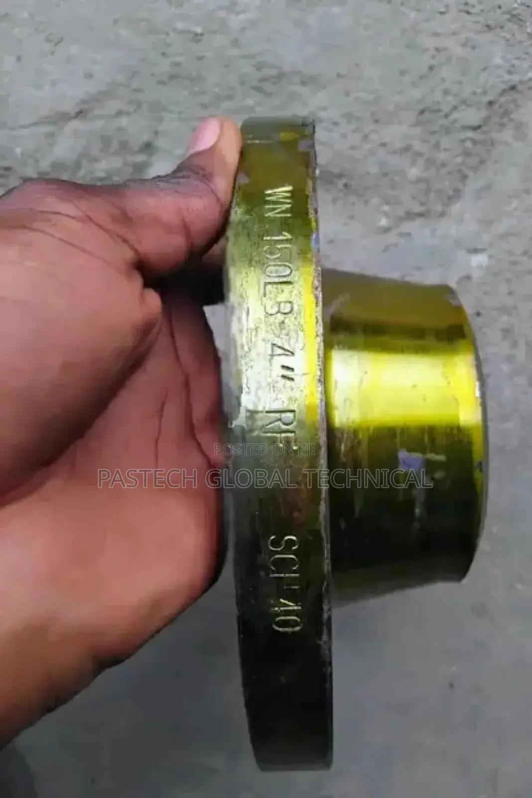 4" by 150 Weld-Neck Flange Sch40