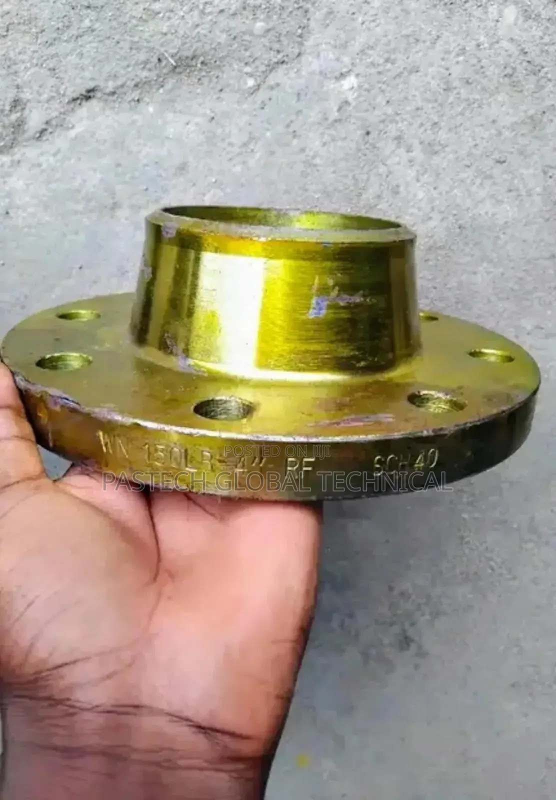 4" by 150 Weld-Neck Flange Sch40