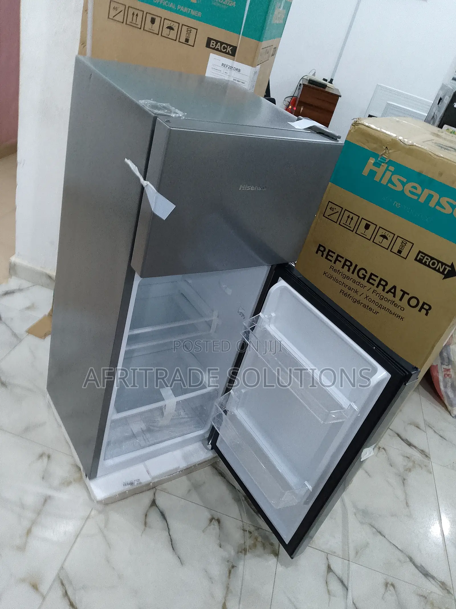 Efficient 124 Liters Hisense 172dr Double Door Refrigerator