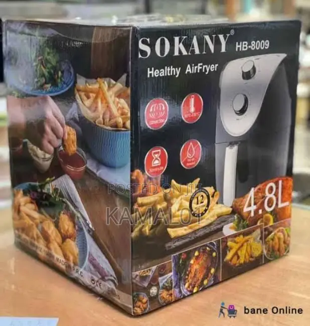 Sokany Healthy Air Fryer 4.8 Liter
