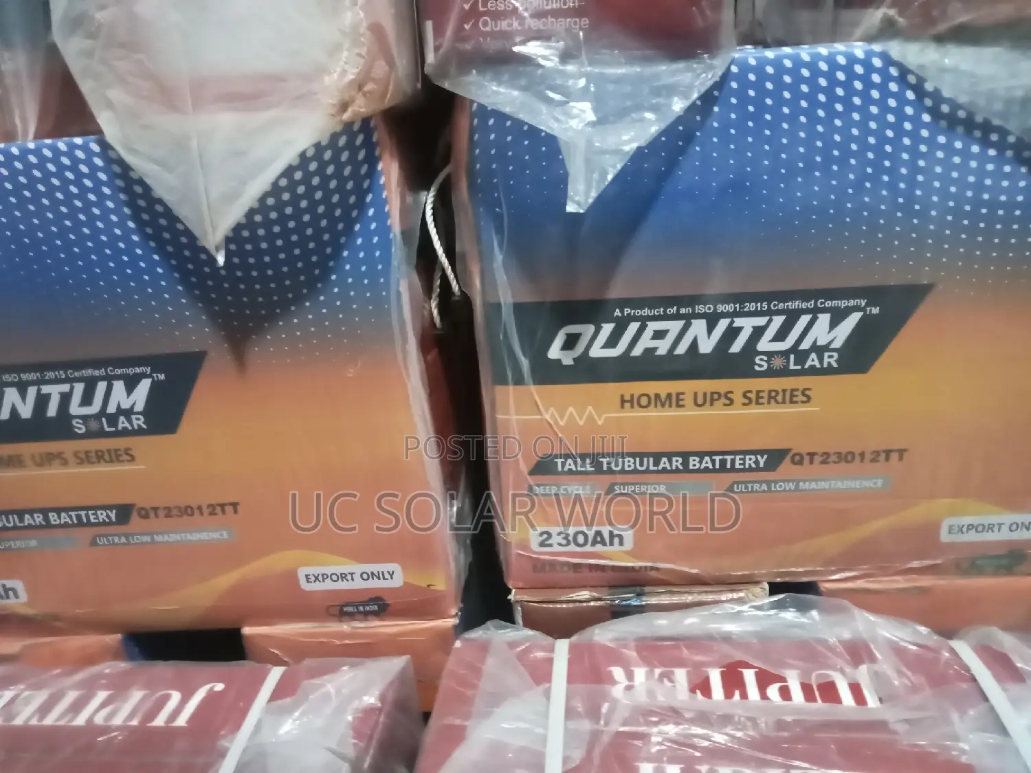 Quantum 230ah Tall Tubular Battery