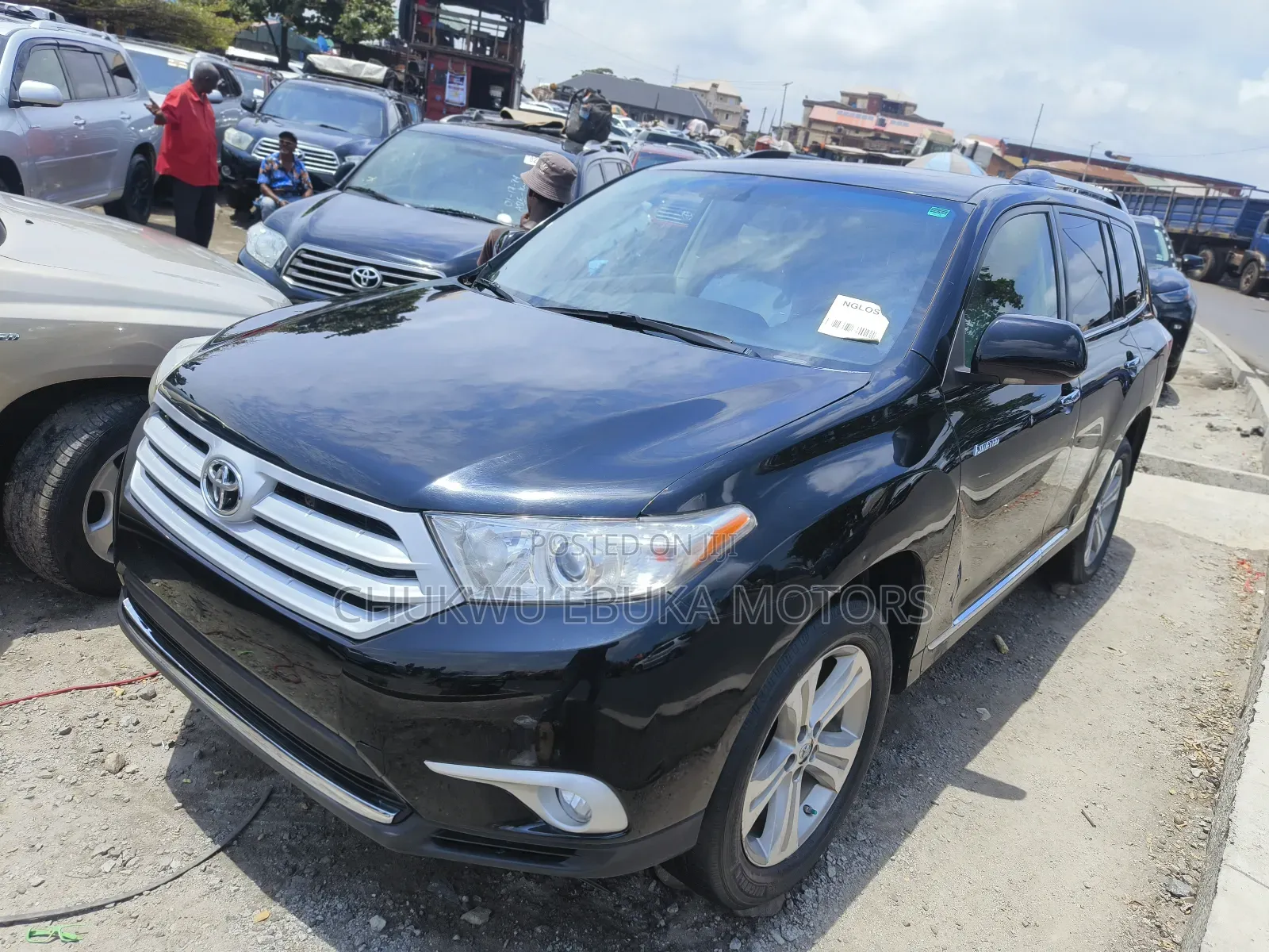 Toyota Highlander Limited 2012 Black