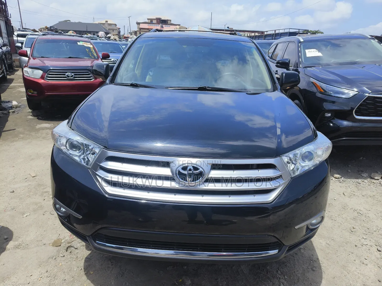 Toyota Highlander Limited 2012 Black