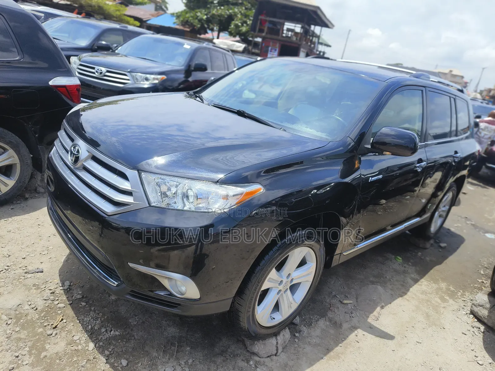 Toyota Highlander Limited 2012 Black