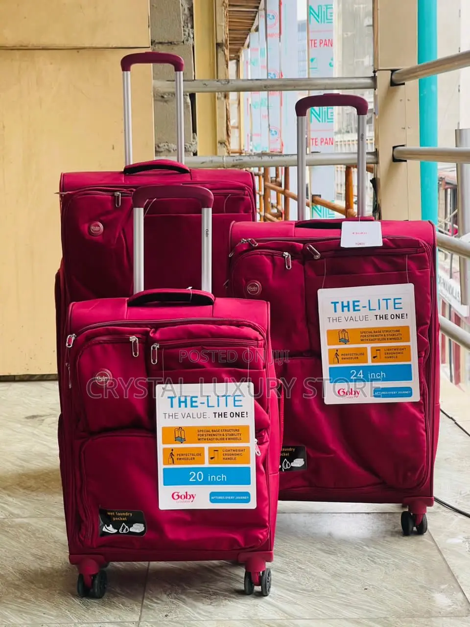Top Quality Luxury Unisex Travel Luggage