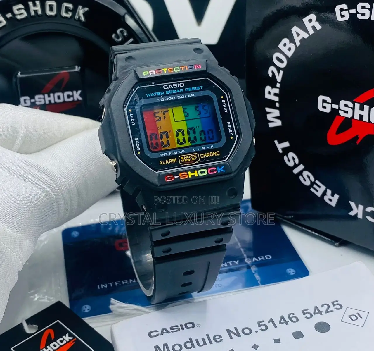 G-Shock Quality Luxury Rubber Strap Wristwatch