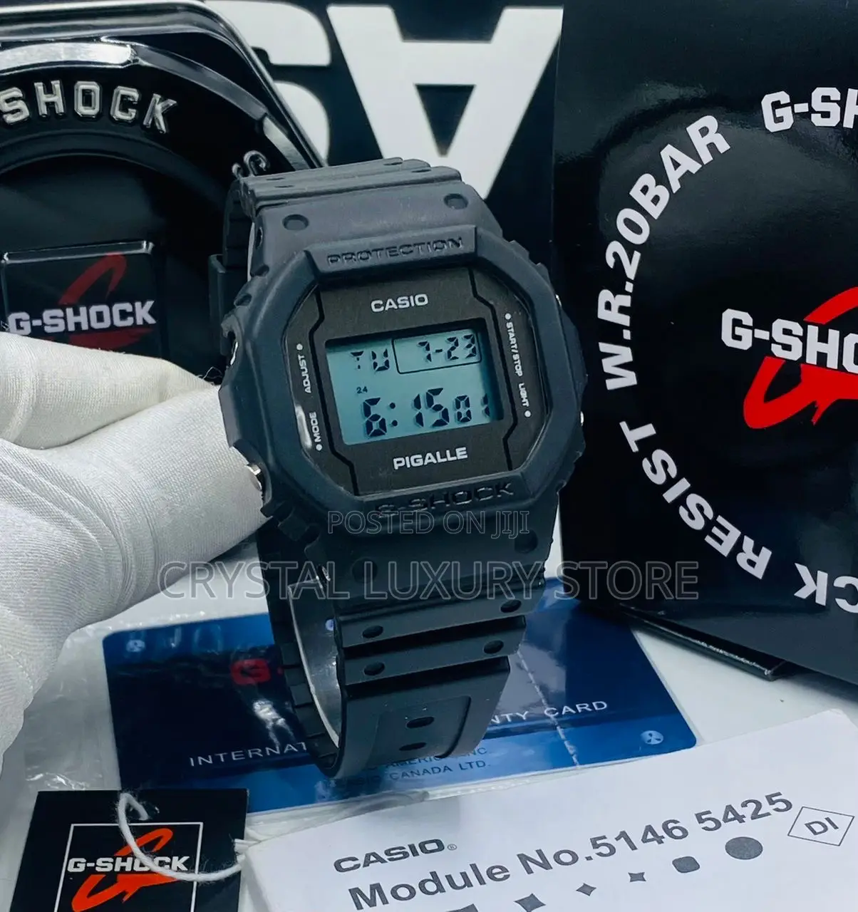 G-Shock Quality Luxury Rubber Strap Wristwatch
