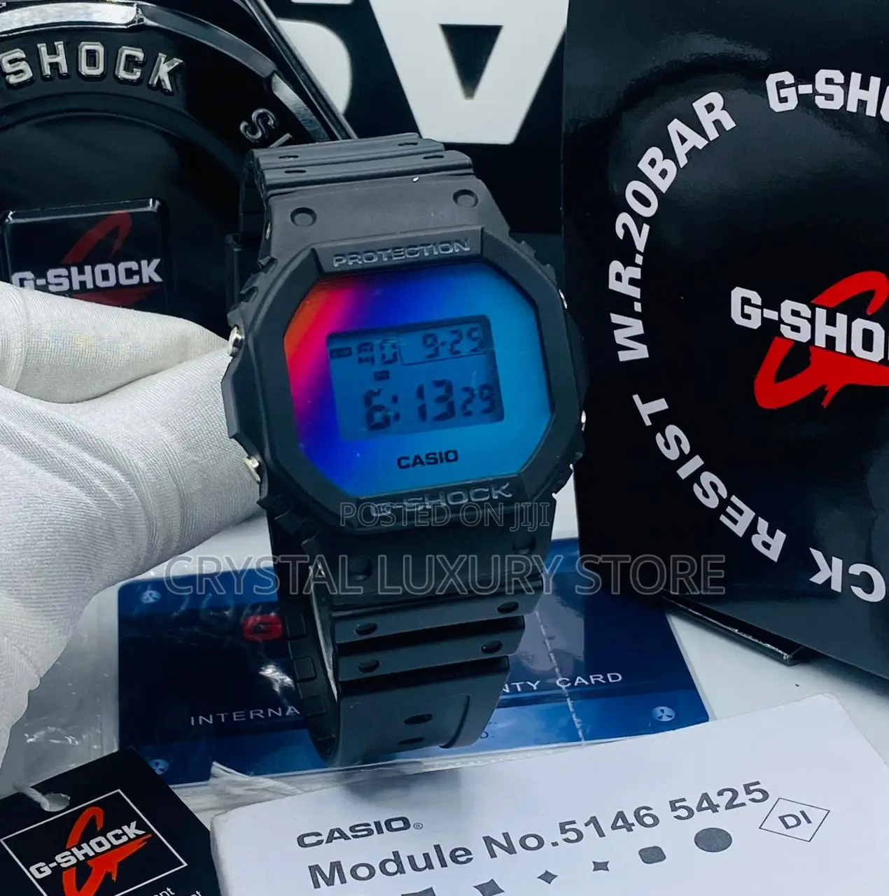 G-Shock Quality Luxury Rubber Strap Wristwatch