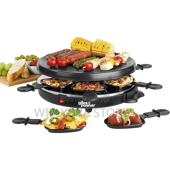Giles Posner Electric Round Nonstick Raclette Grill