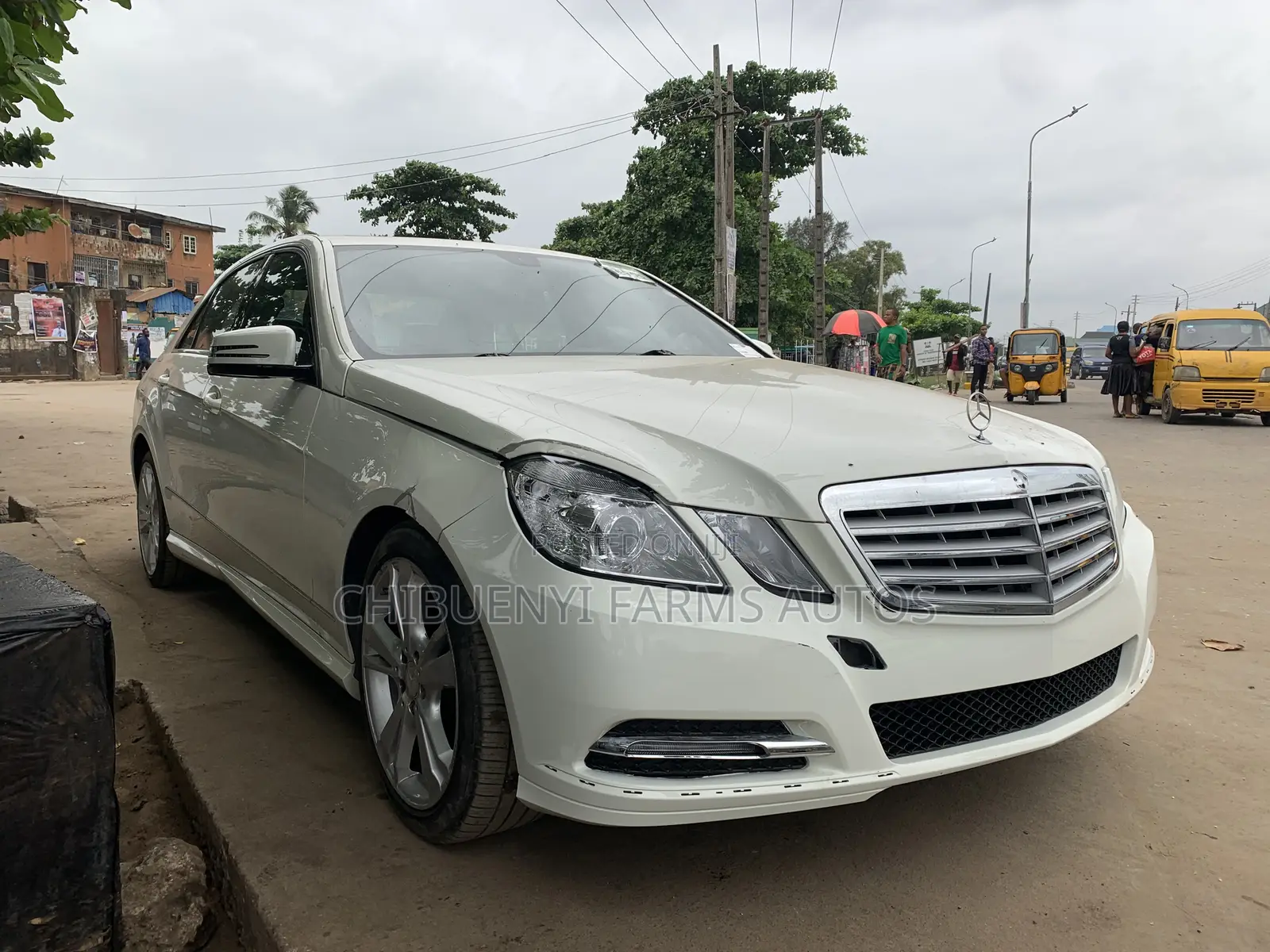 Mercedes-Benz E350 2012 White