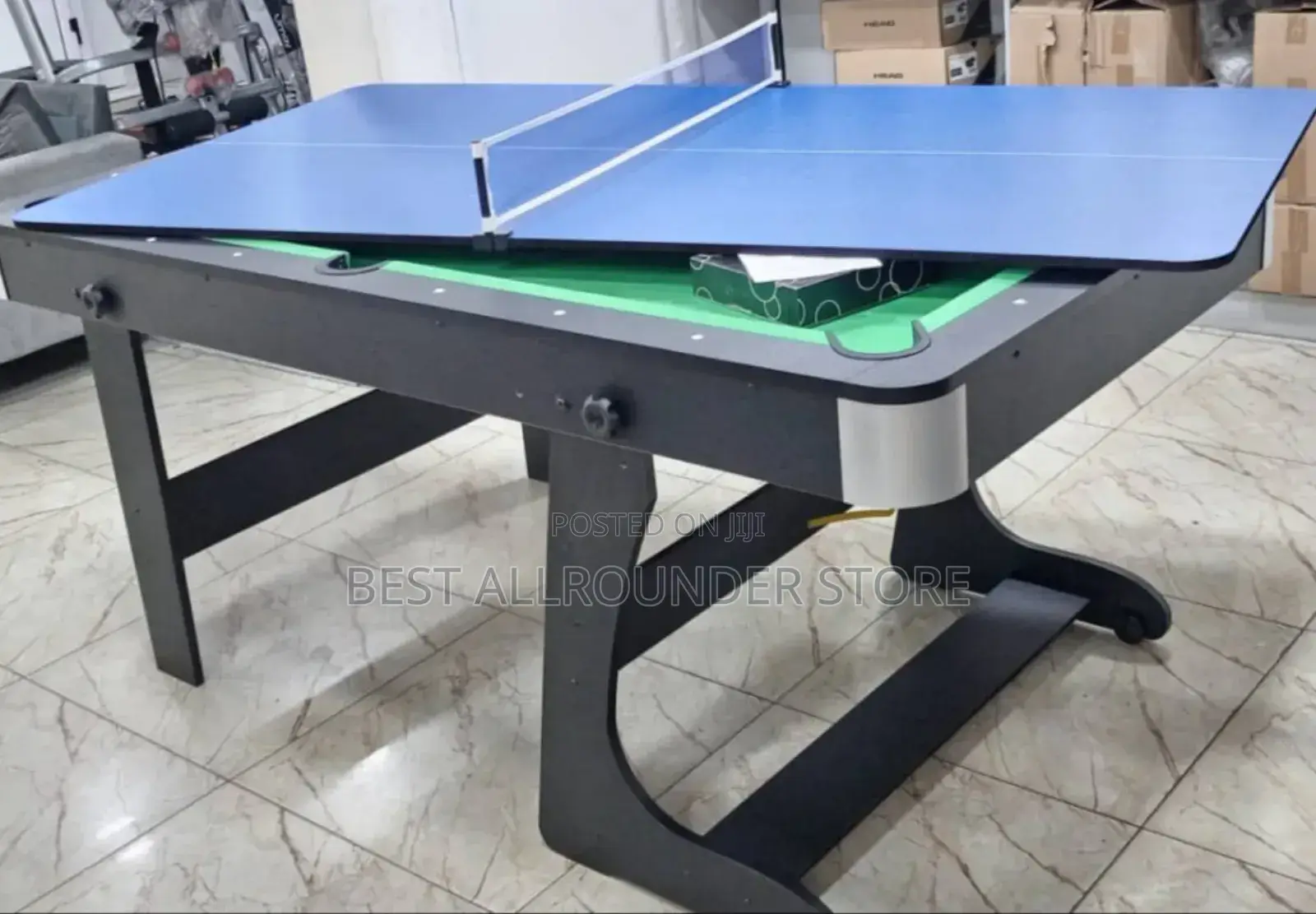 2in1 Foldable Snooker Board With Complete Accessories