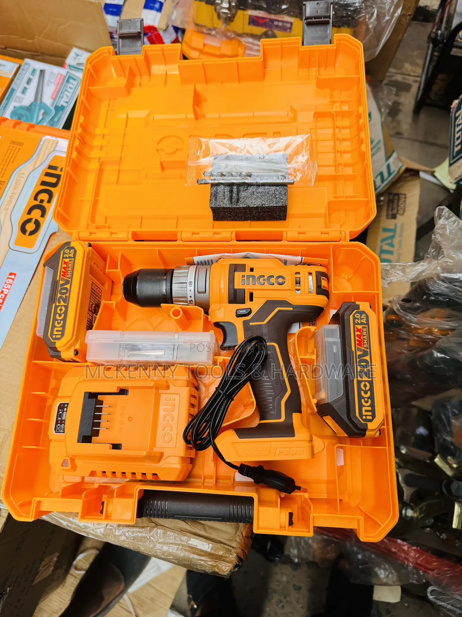 Metal Chuck 13mm Ingco Cordless Impact Drill