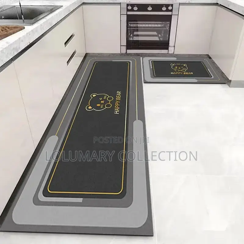 2 in 1 Kitchen Floor Mat – Anti-Slip, Washable Durable