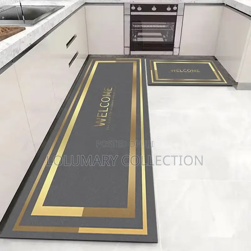 2 in 1 Kitchen Floor Mat – Anti-Slip, Washable Durable