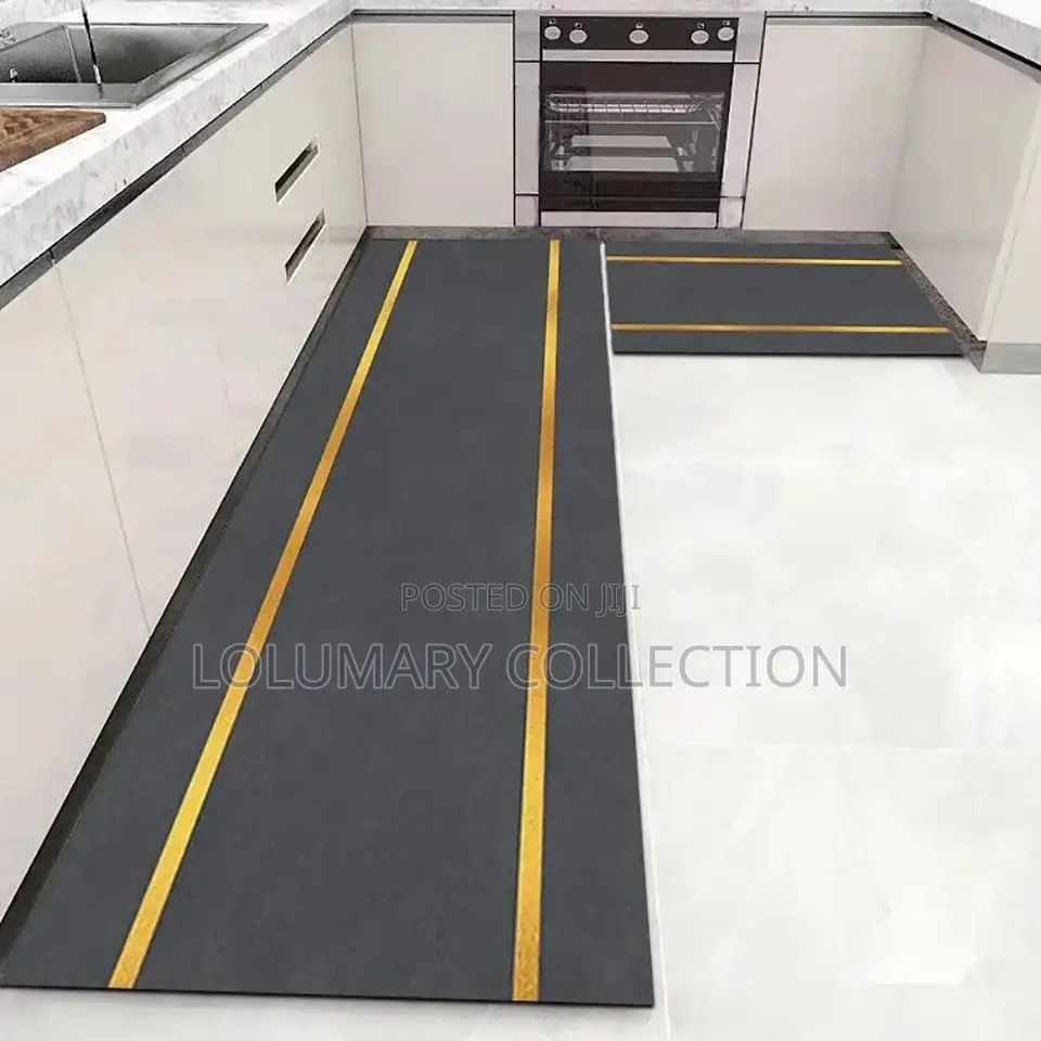 2 in 1 Kitchen Floor Mat – Anti-Slip, Washable Durable