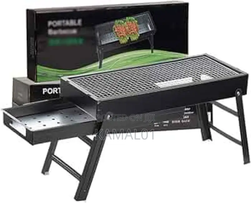 Lack Folding Portable Barbeque BBQ Grill Set for Outdoor