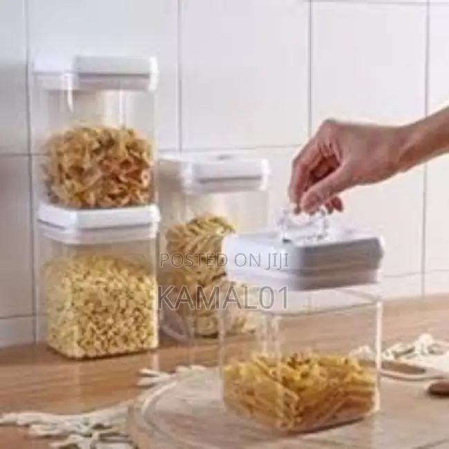 Easy Lock Large Kitchen Storage Container Set 4pcs