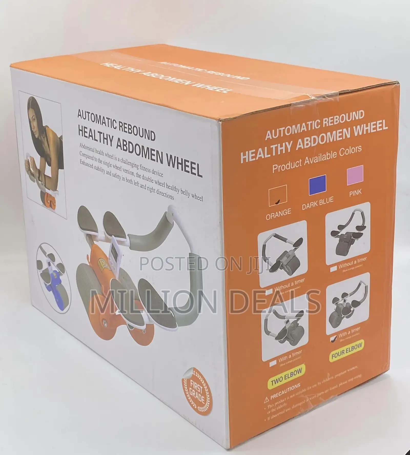 Abdominal Wheel Automatic Rebound Muscle Wheel Elbow Brace