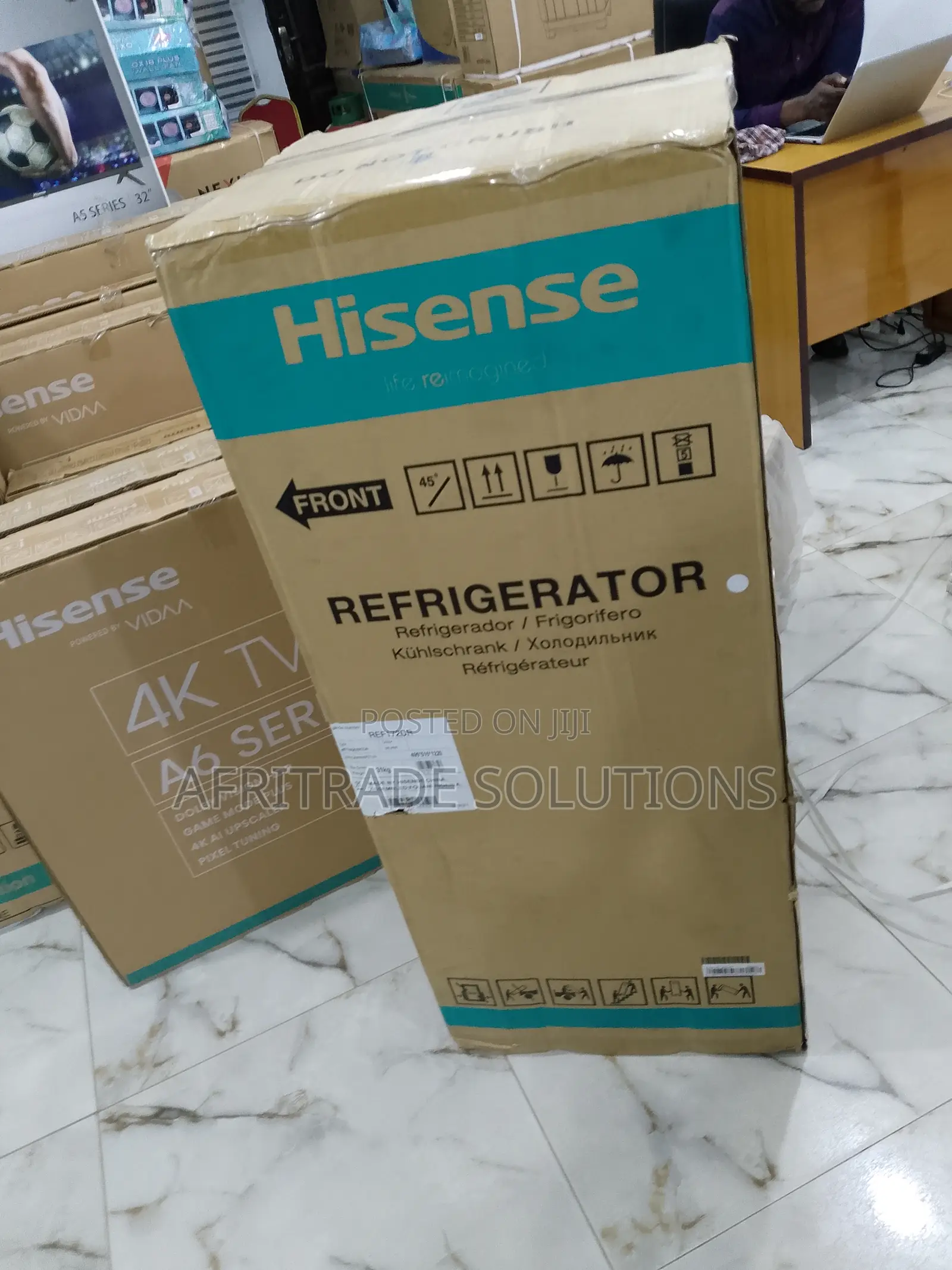 Bestselling Hisense 172dr Top-Mount 124 Liters Refrigerator