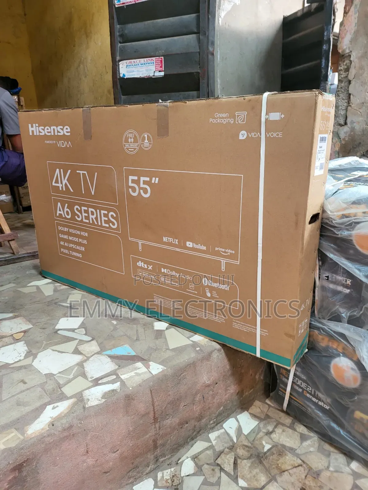Hisense 55 Inches Smart Television With Warranty