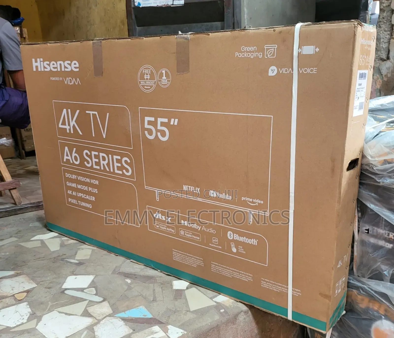 Hisense 55 Inches Smart Television With Warranty
