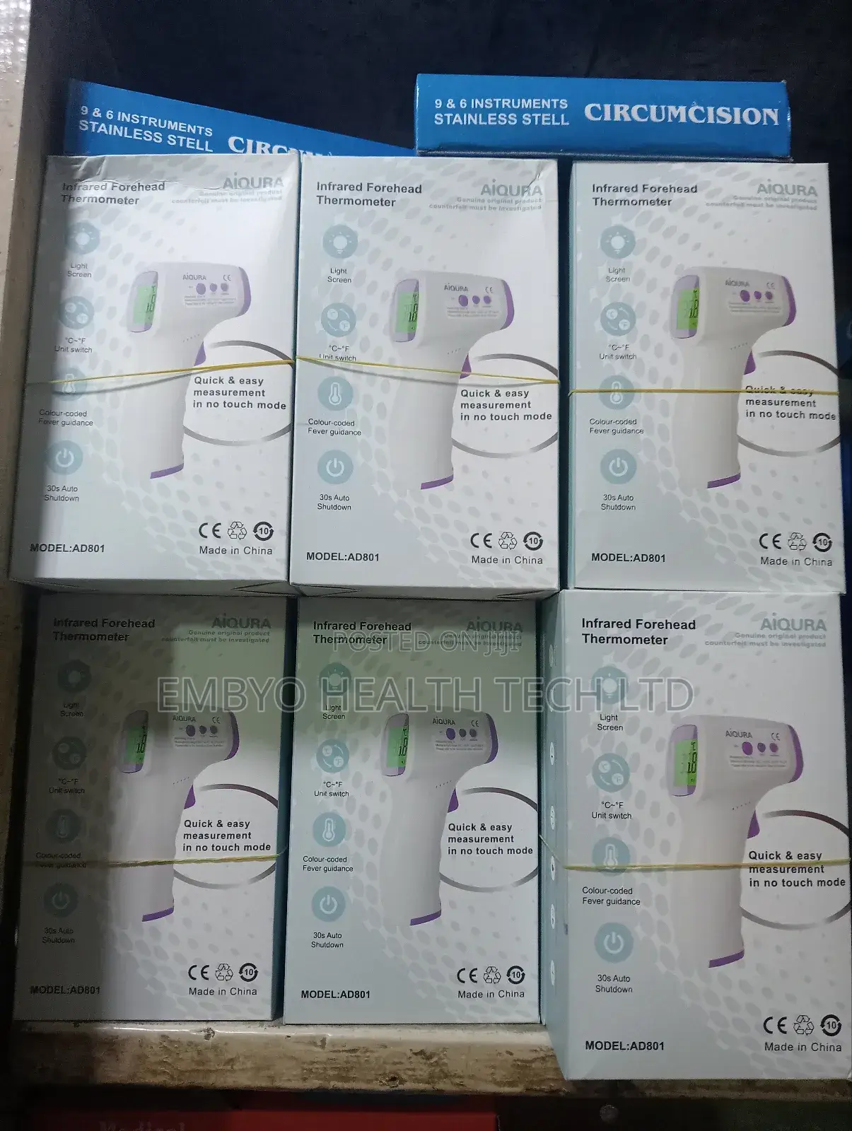 Infrared Forehead Thermometer
