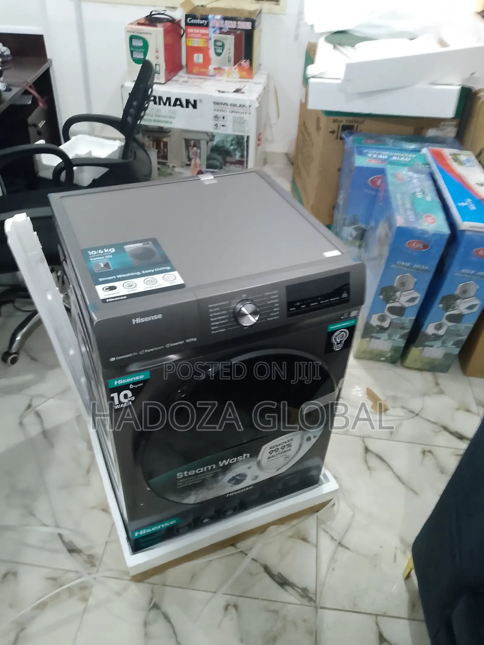 The Brand New Hisense Frontload Washing Machine 10kg