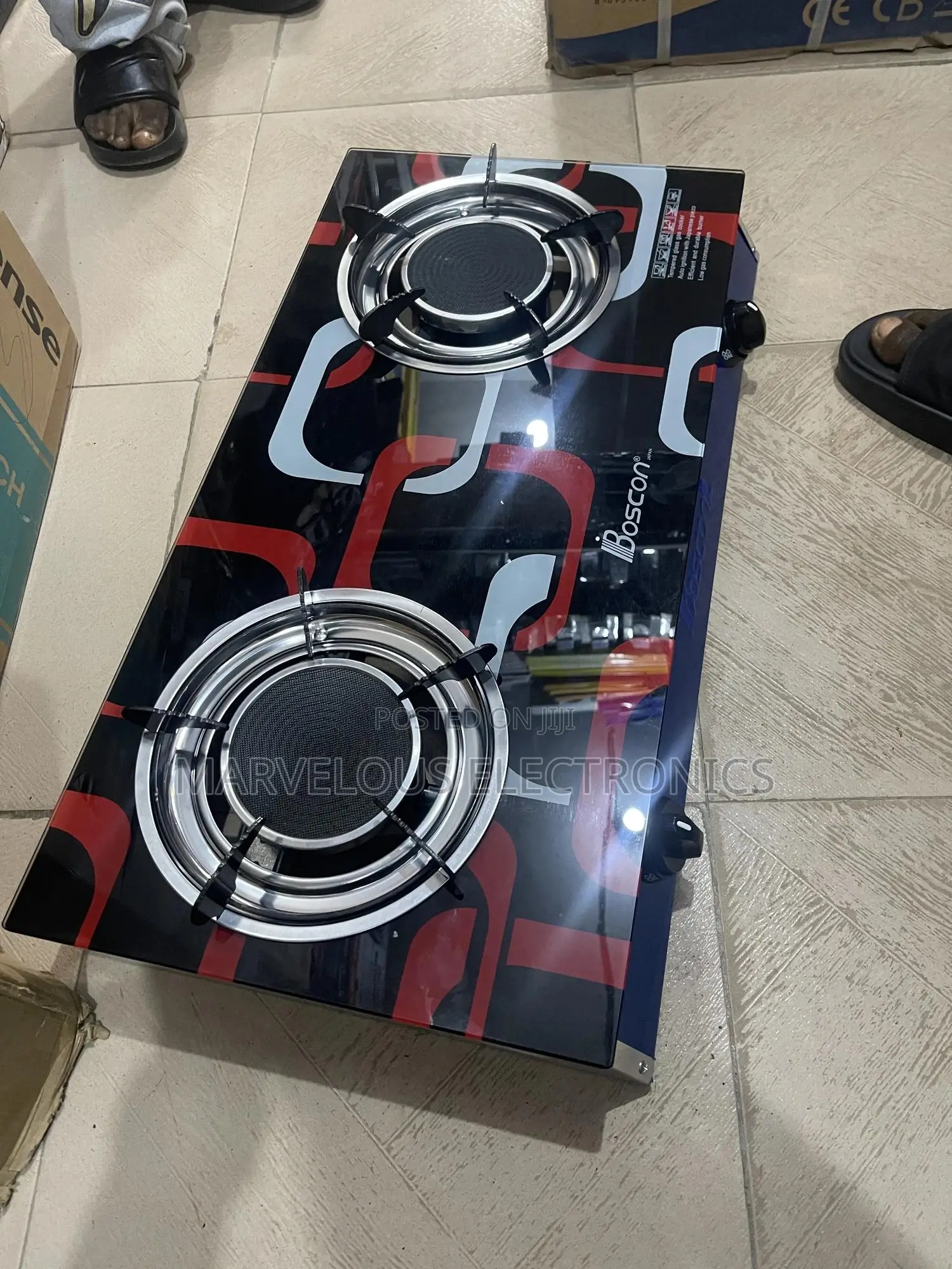 Brand New Automatic Table Bonal Gass Cooker Easy Starter