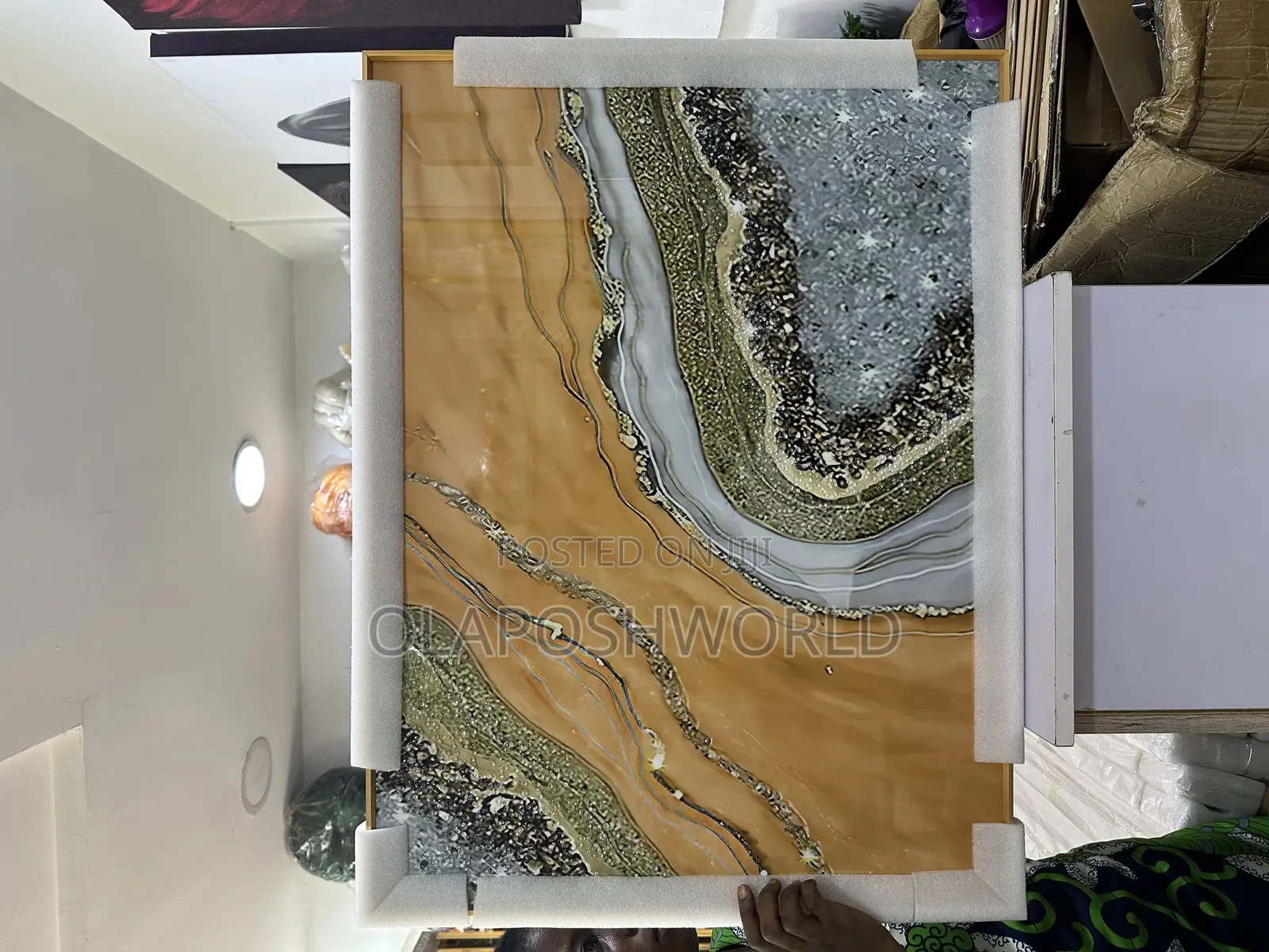 60*80cm Imported Stoned Acrylic Wall Art