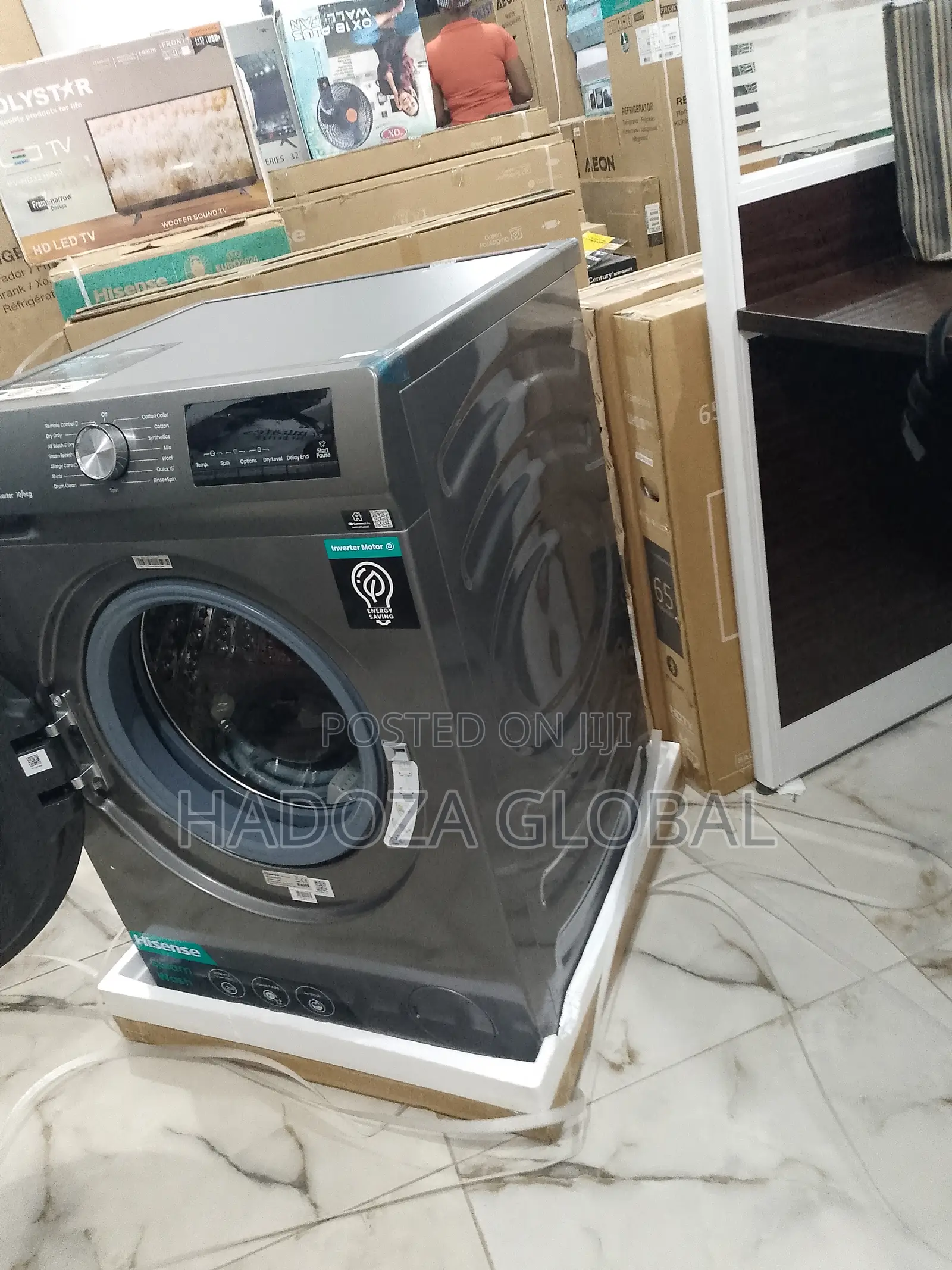Top Hisense 10kg Washing Machine Frontload - WM1043BT