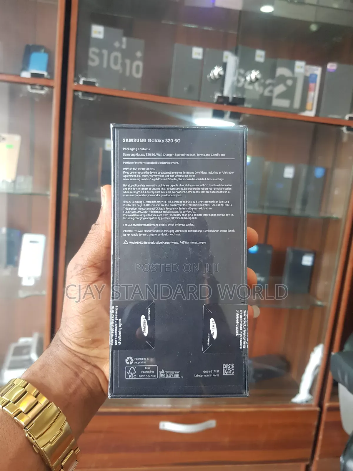 New Samsung Galaxy S20 128 GB Gray