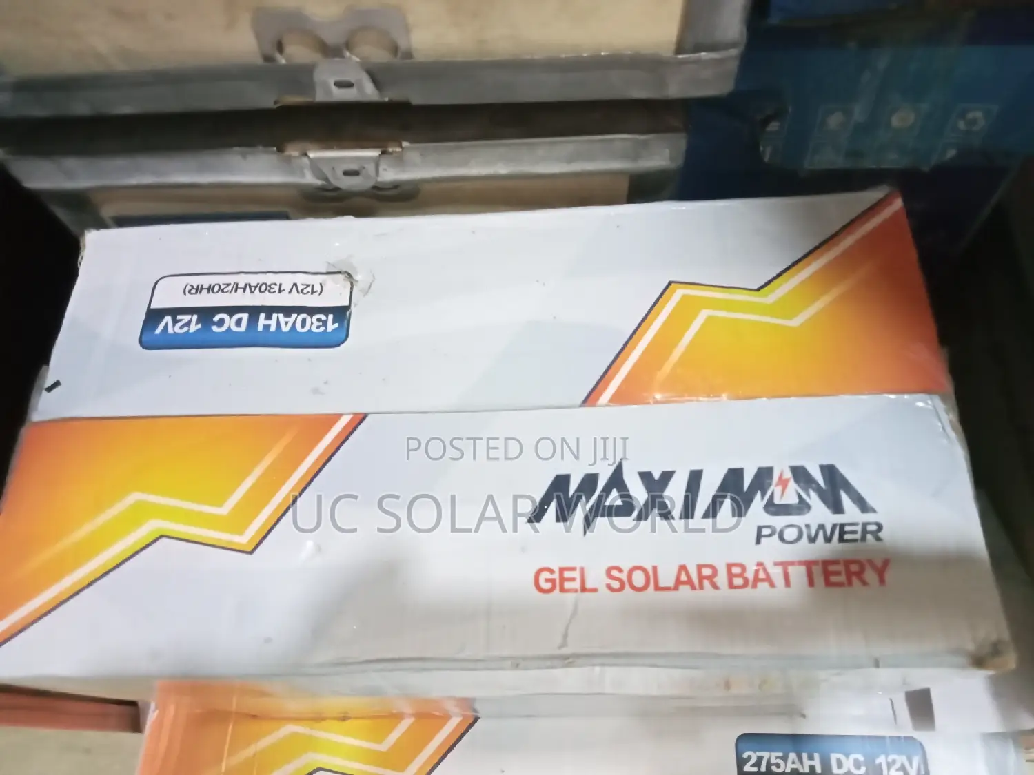 Maximum 130ah Gel Solar Battery