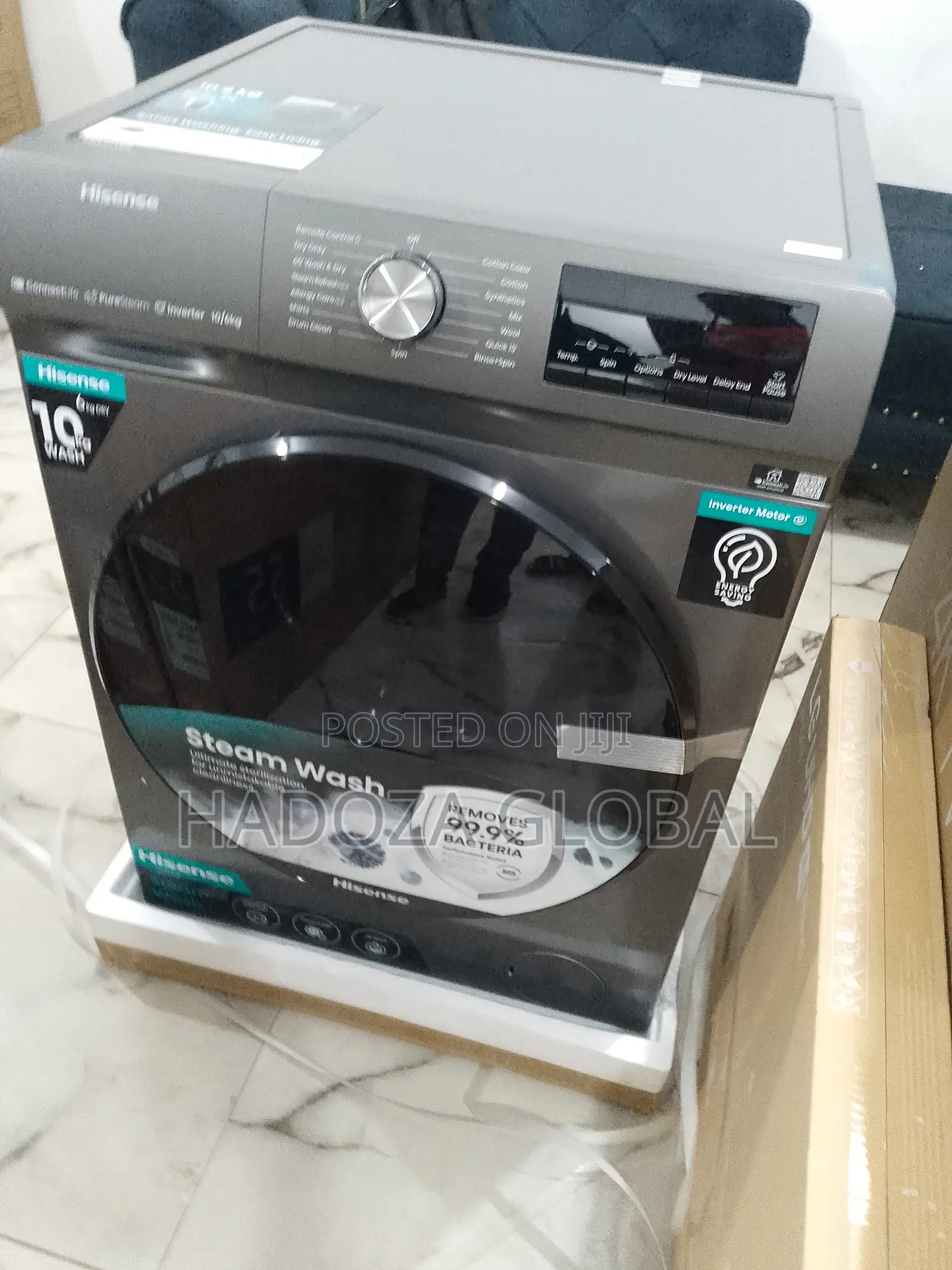 Top Hisense 10kg WM1043BT Wash and Dry Machine