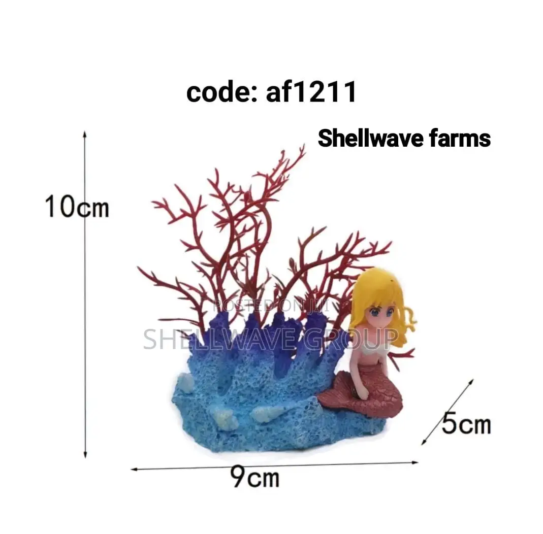 Mermaid Coral Decoration