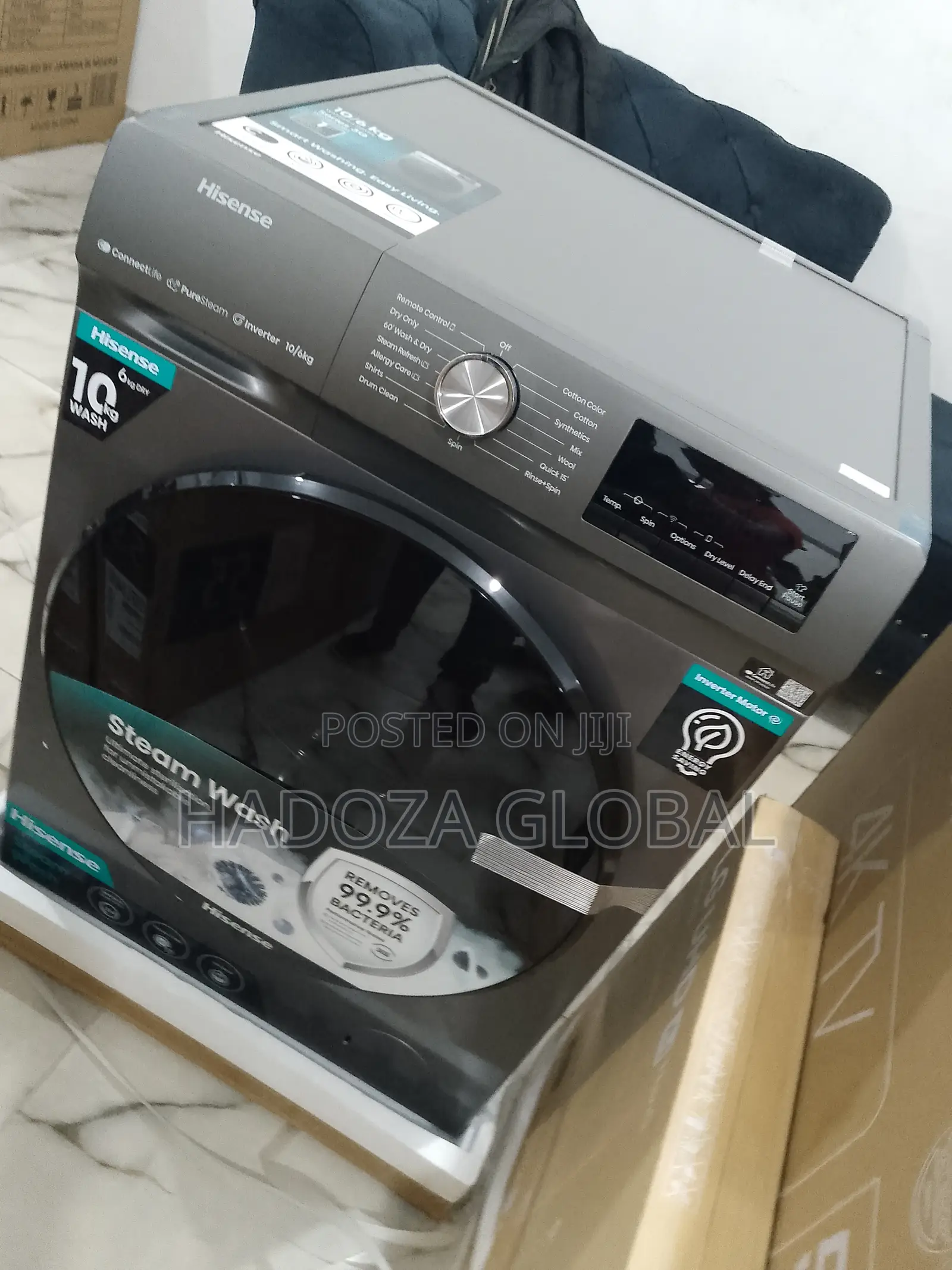 The 10kg Best Frontload Hisense Washing Machine -New In