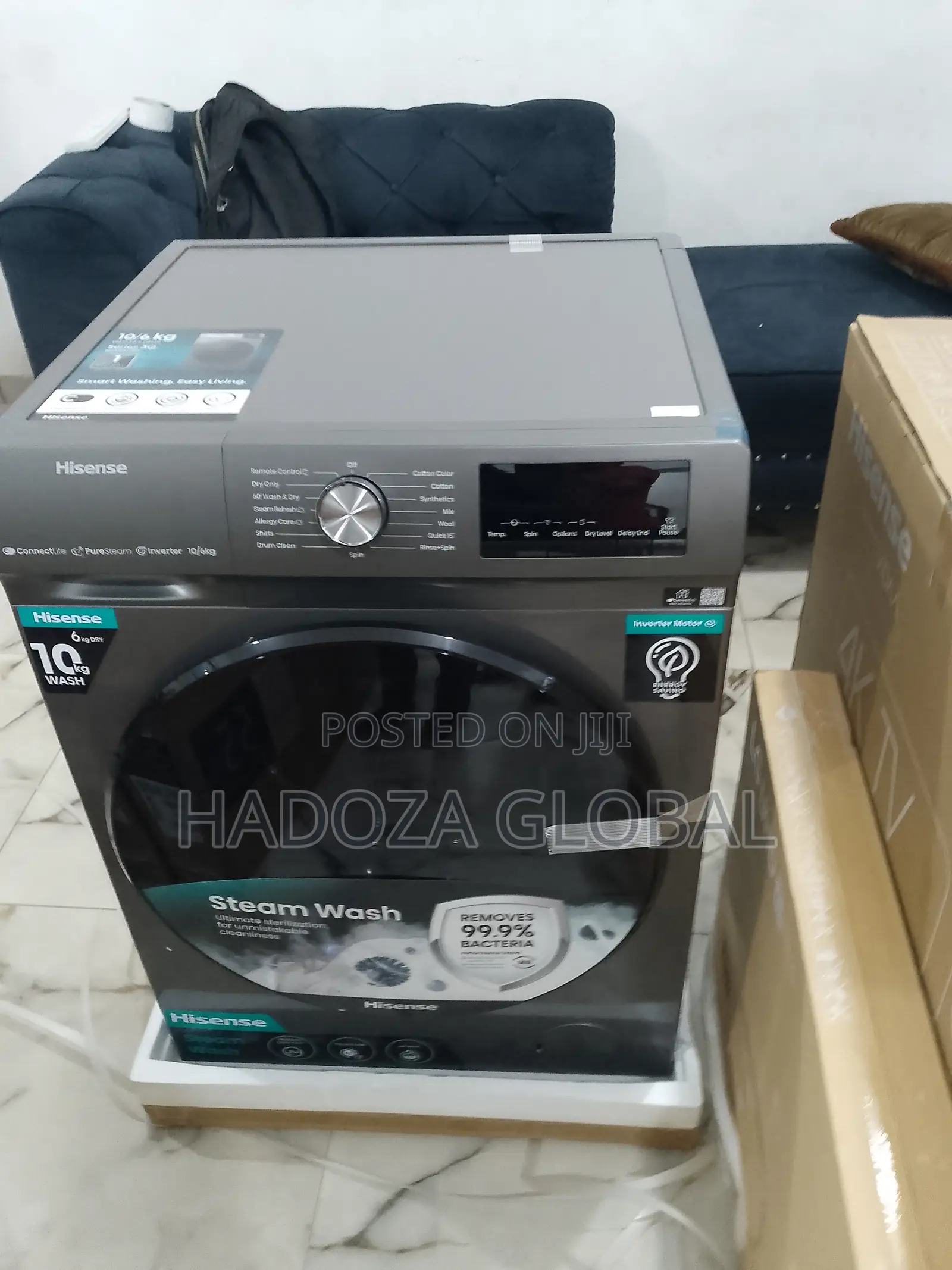 The Efficient Hisense 10kg Washing Machine -WM1043BT
