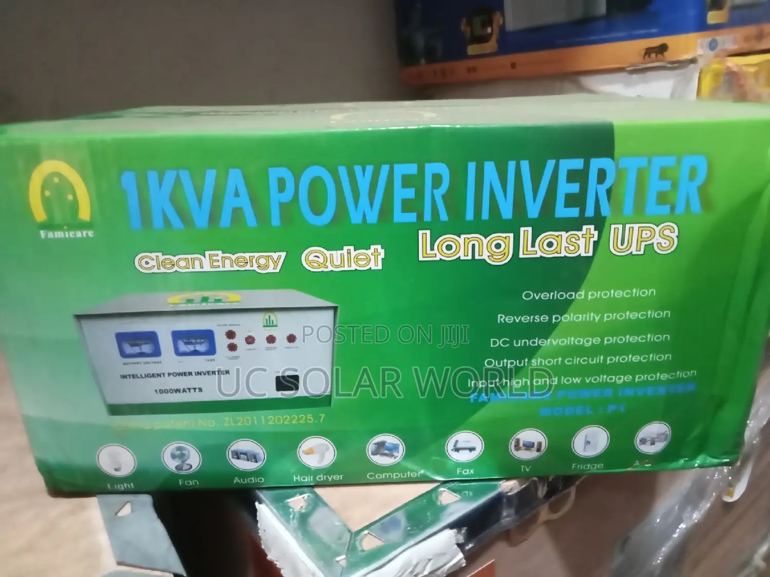 Famicare 1kva Intelligent Power Inverter 1