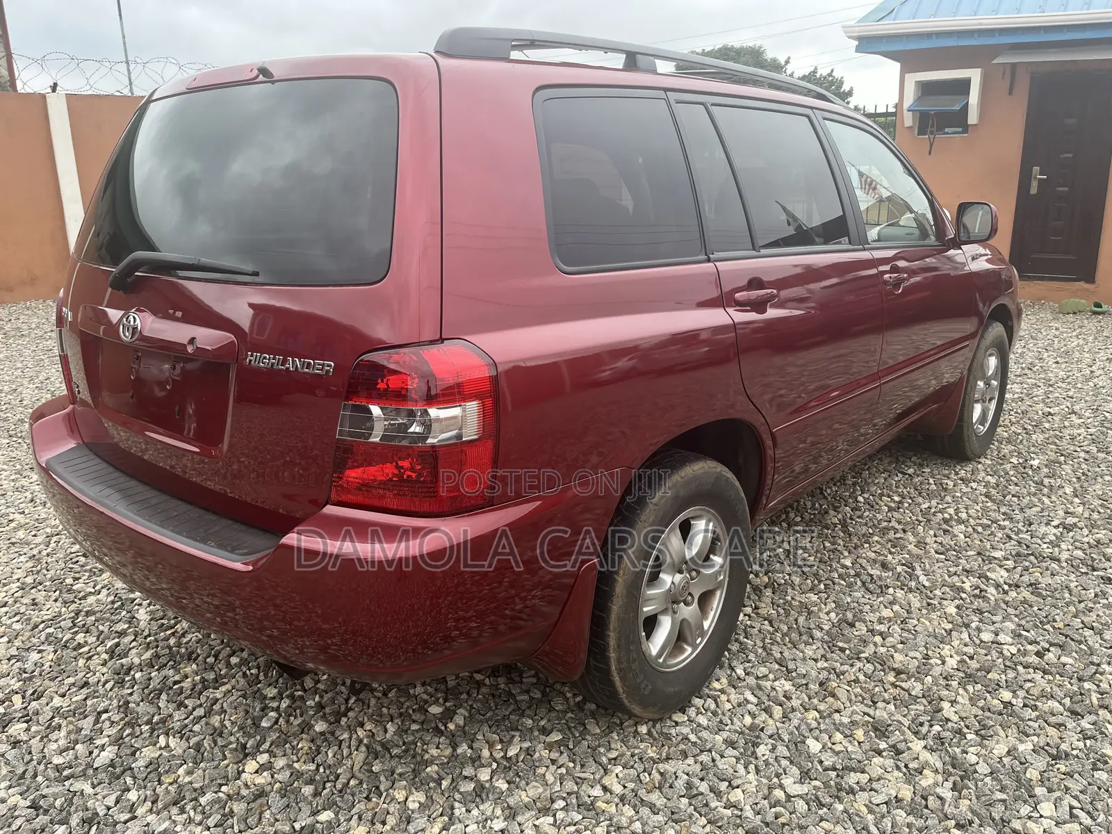 Toyota Highlander 2007 Red