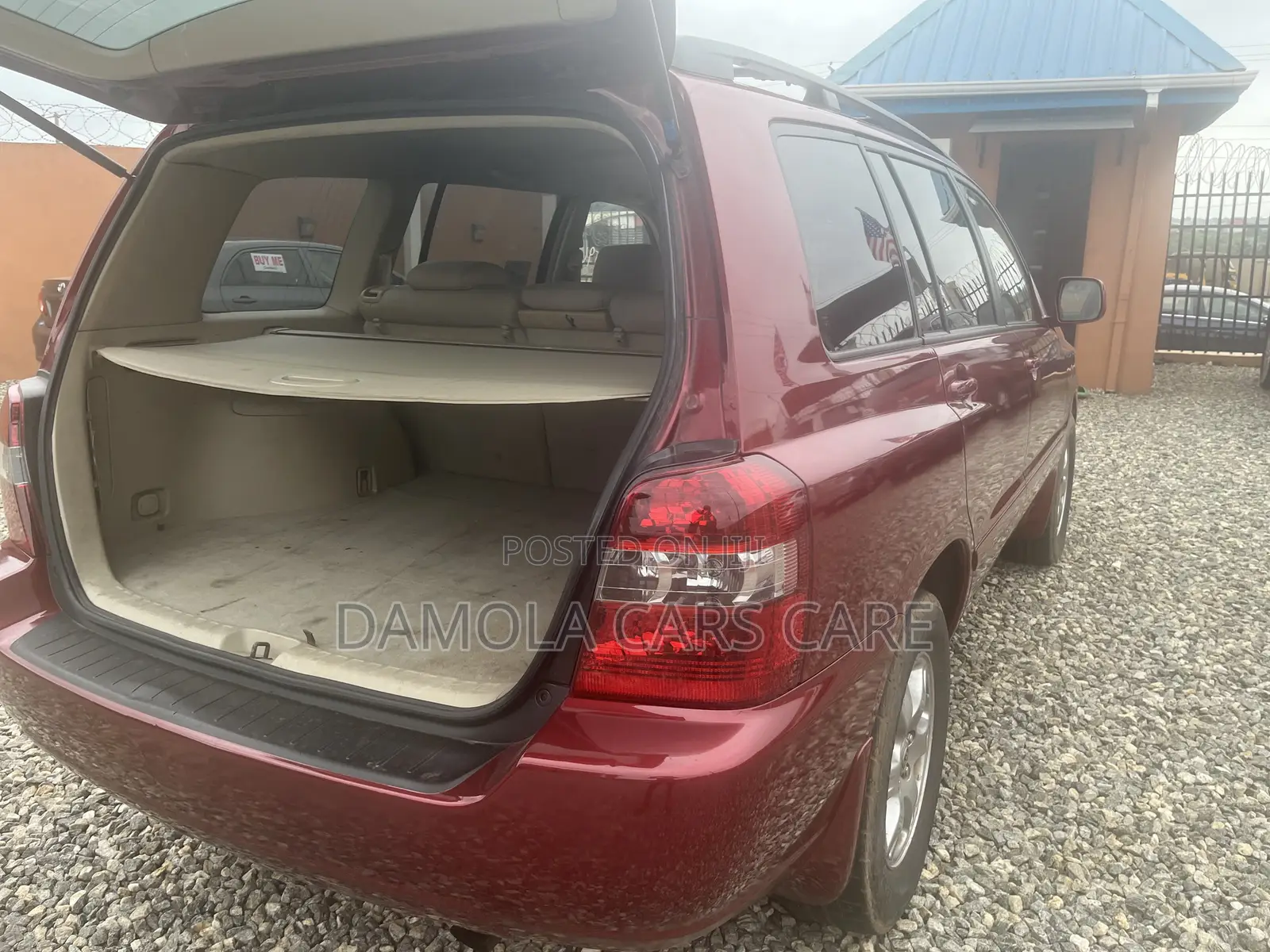 Toyota Highlander 2007 Red