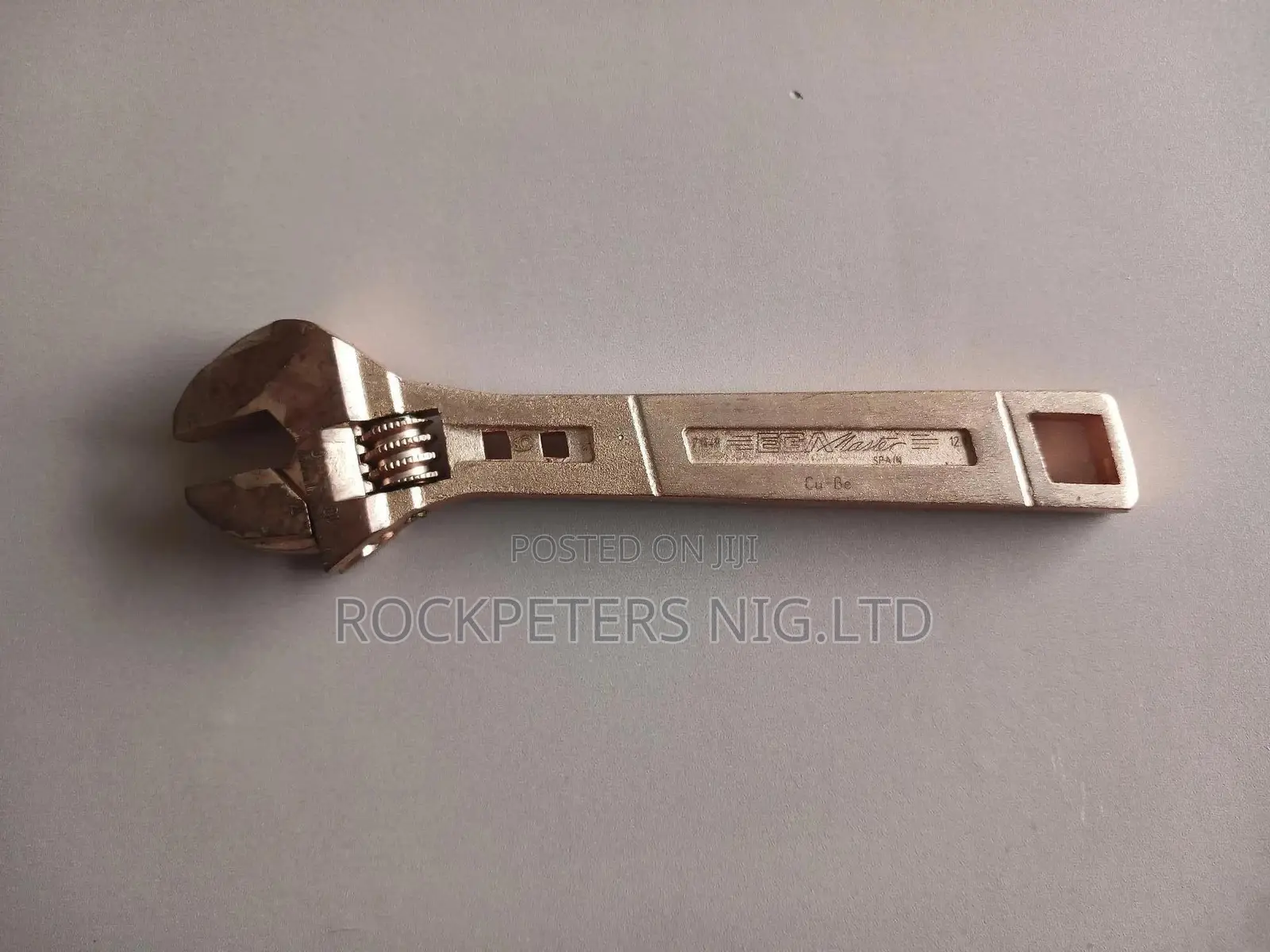 EGAMASTER 71448 Adjustable Wrench 6" Non Sparking Cu-Be