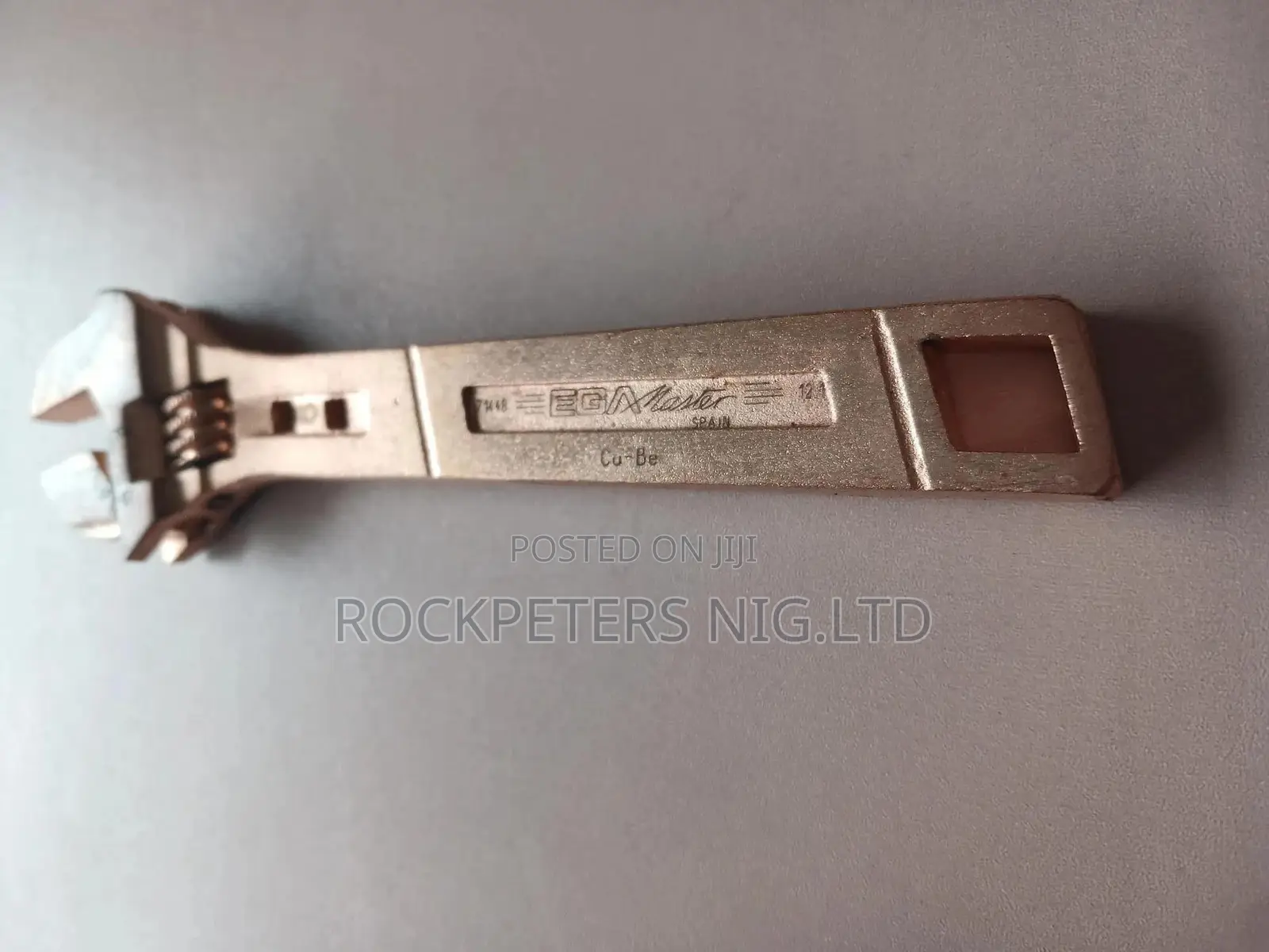 EGAMASTER 71448 Adjustable Wrench 6" Non Sparking Cu-Be