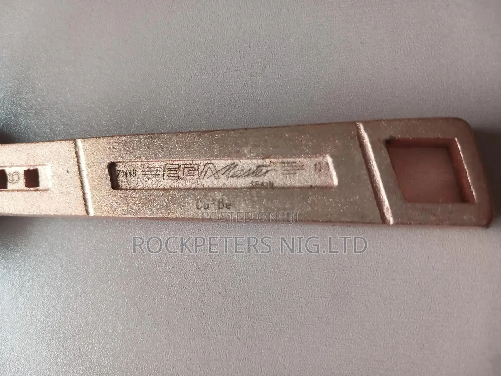 EGAMASTER 71448 Adjustable Wrench 6" Non Sparking Cu-Be