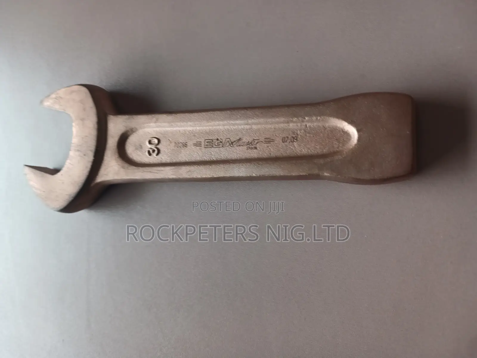 Egamaster 70286 Slogging Open Wrench 30mm Non Sparking Cu-be