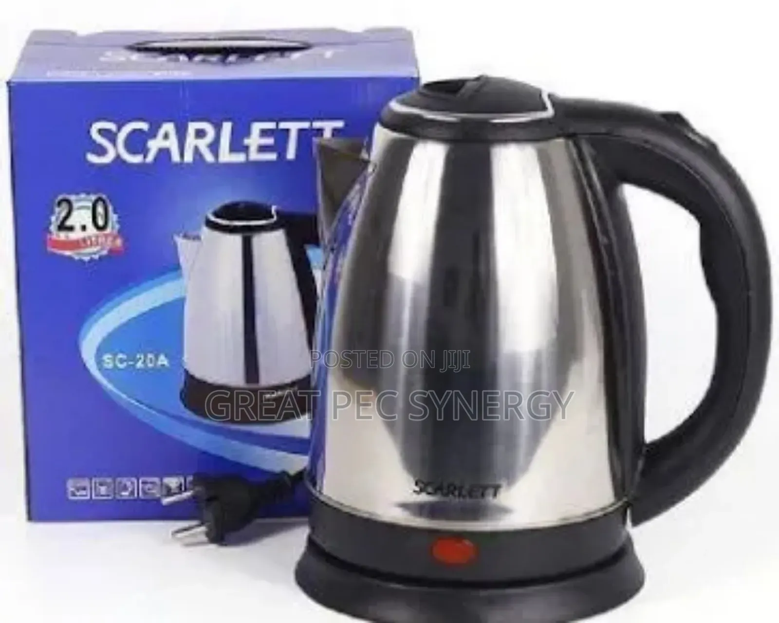 2 Liters Scarlett Electric Kettle