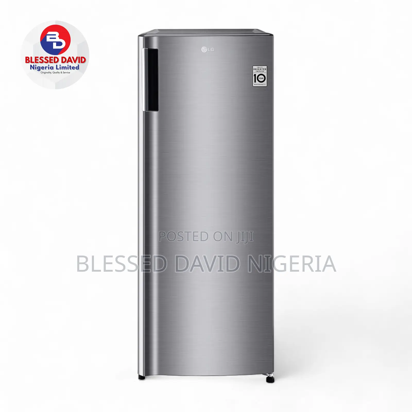 Lg Gn-304sl 168l Standing Freezer - Lgfrz304sl