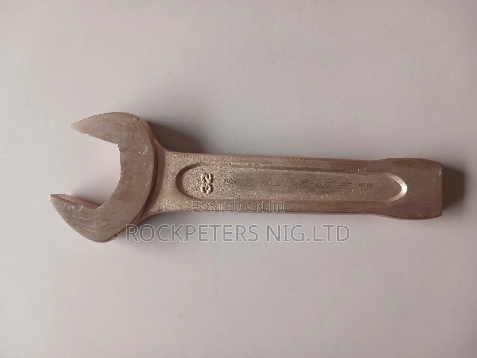 Egamaster 70287 Slogging Open Wrench 32mm Non Sparking Cu-Be